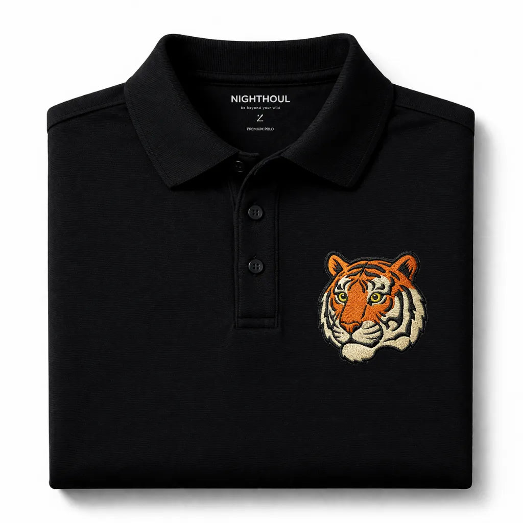 TIGER ELITE POLO EMBROIDERY