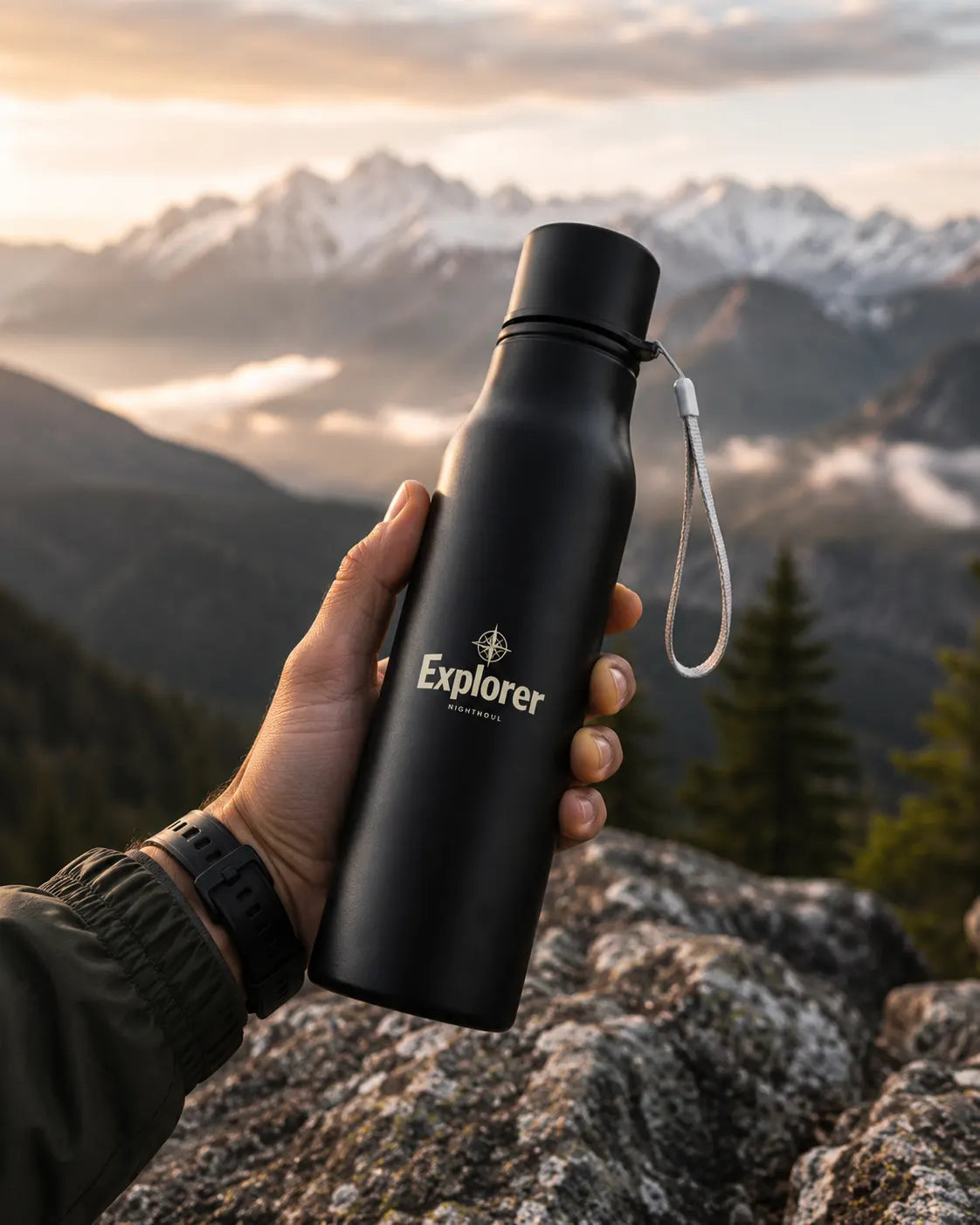 Explorer Water Bottle - Engraving