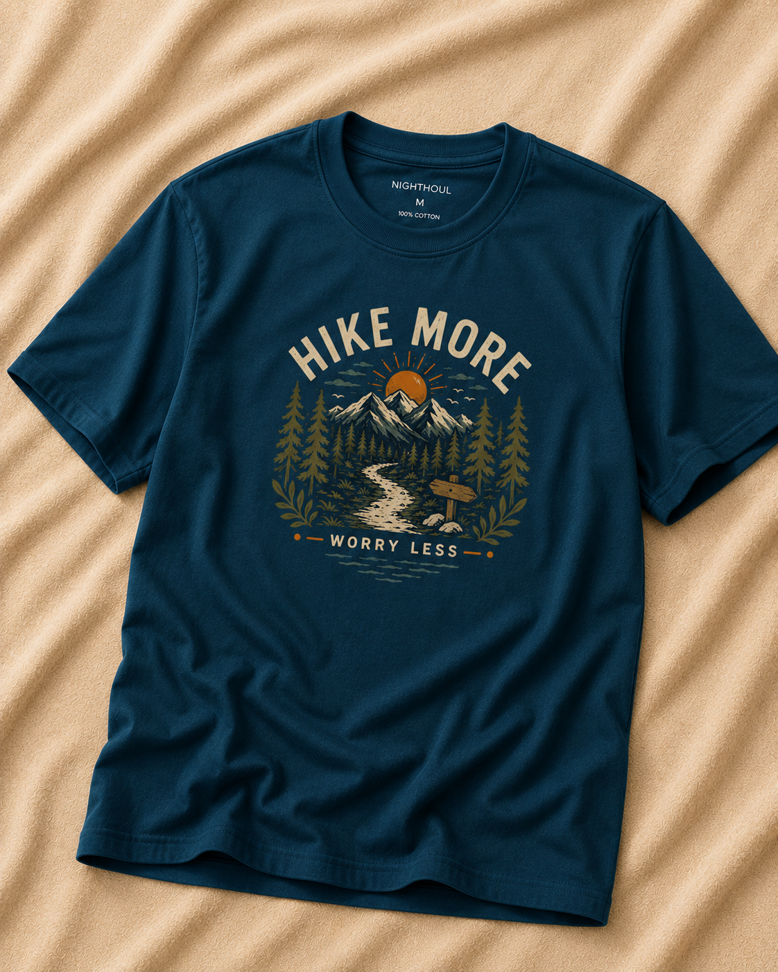 HIKE MORE REGULAR FIT TSHIRT