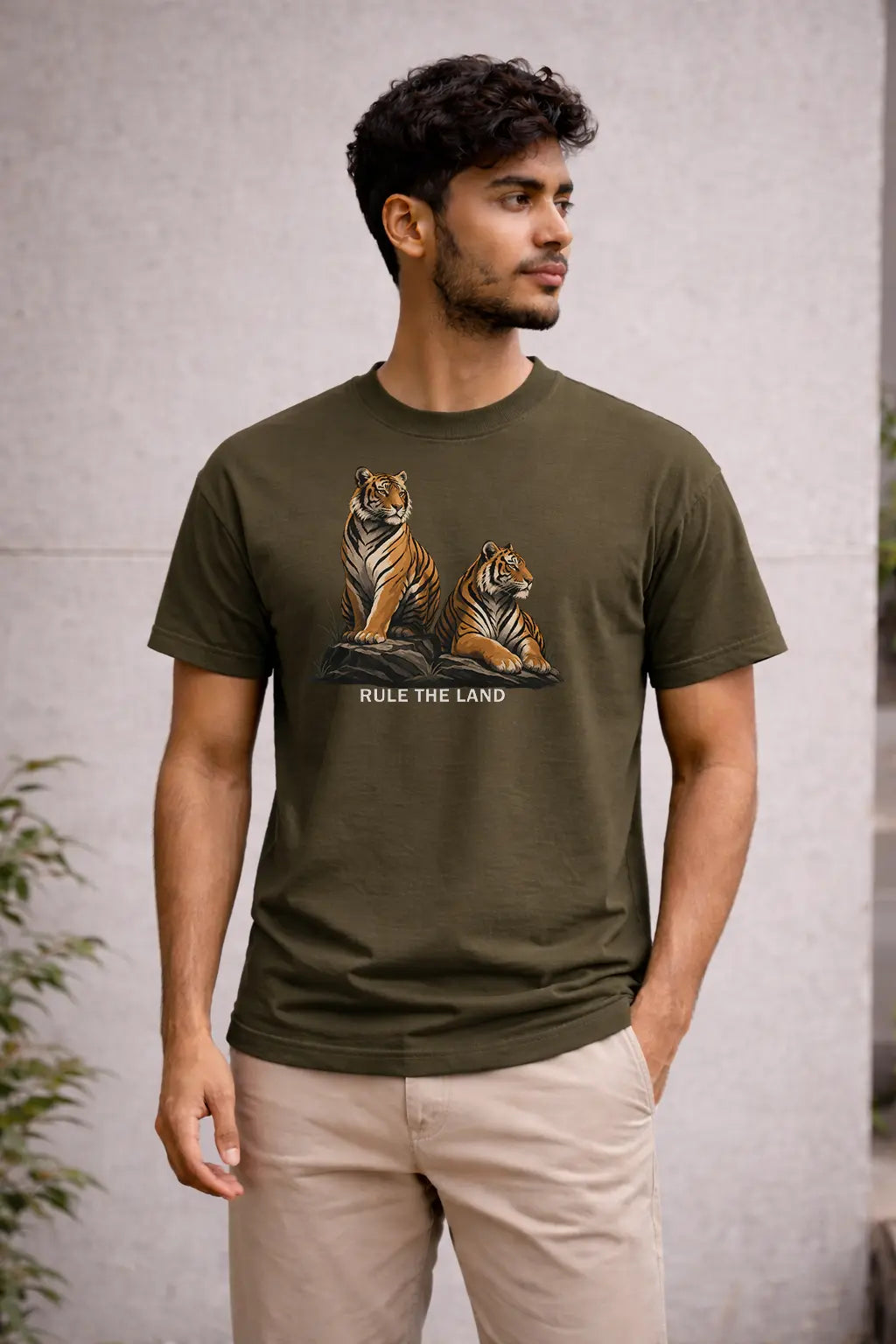 RULE THE LAND TIGER REGULAR FIT T-Shirt