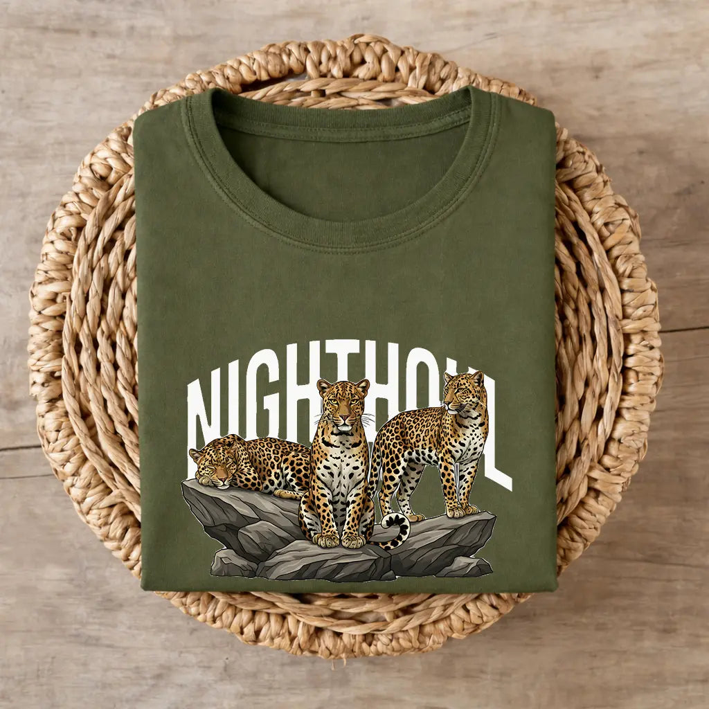 The Classic Crew T-Shirt: Leopard Trio Regular Fit