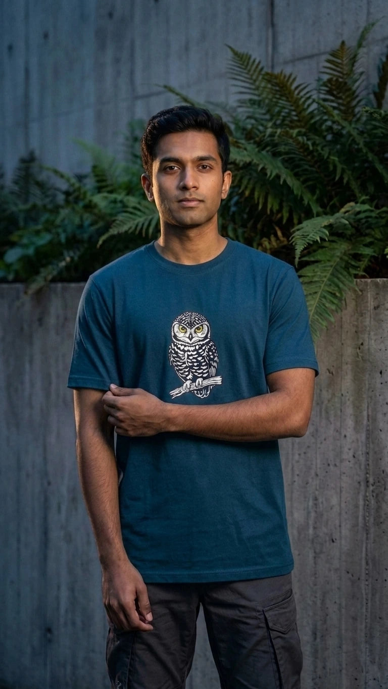 Indian Owlet Regular Fit T-Shirt