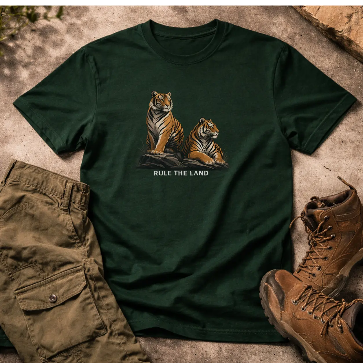 RULE THE LAND TIGER REGULAR FIT T-Shirt