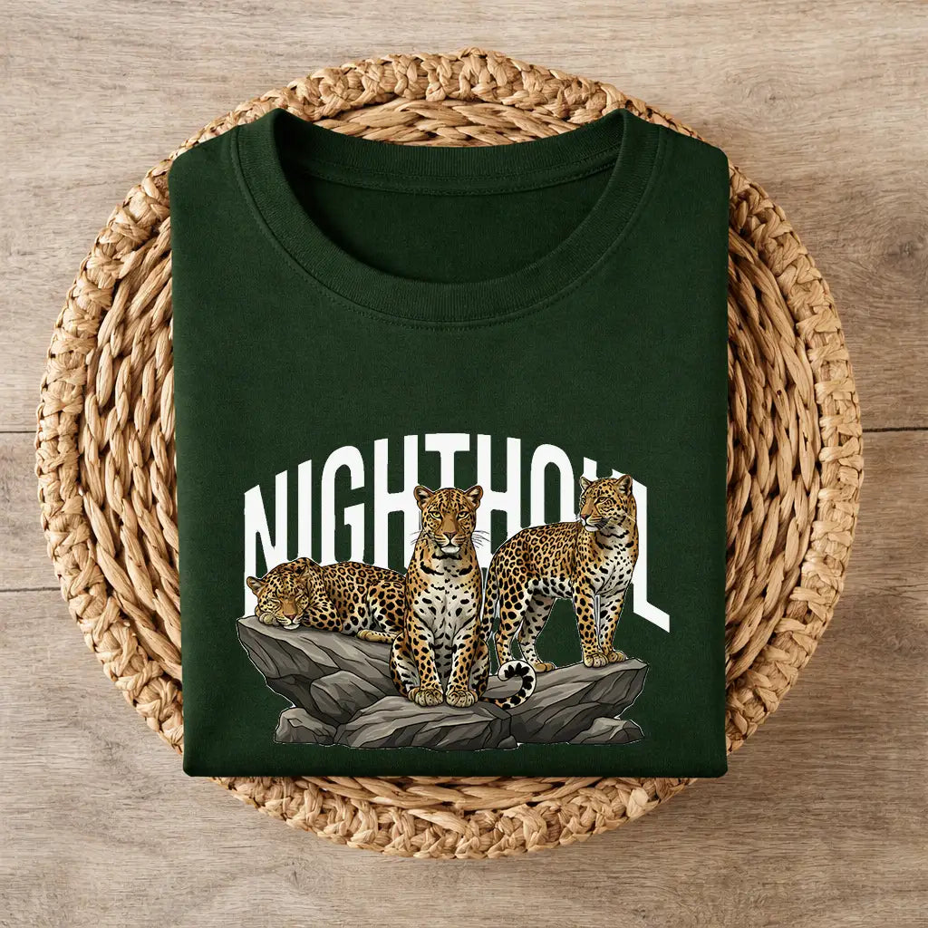 The Classic Crew T-Shirt: Leopard Trio Regular Fit