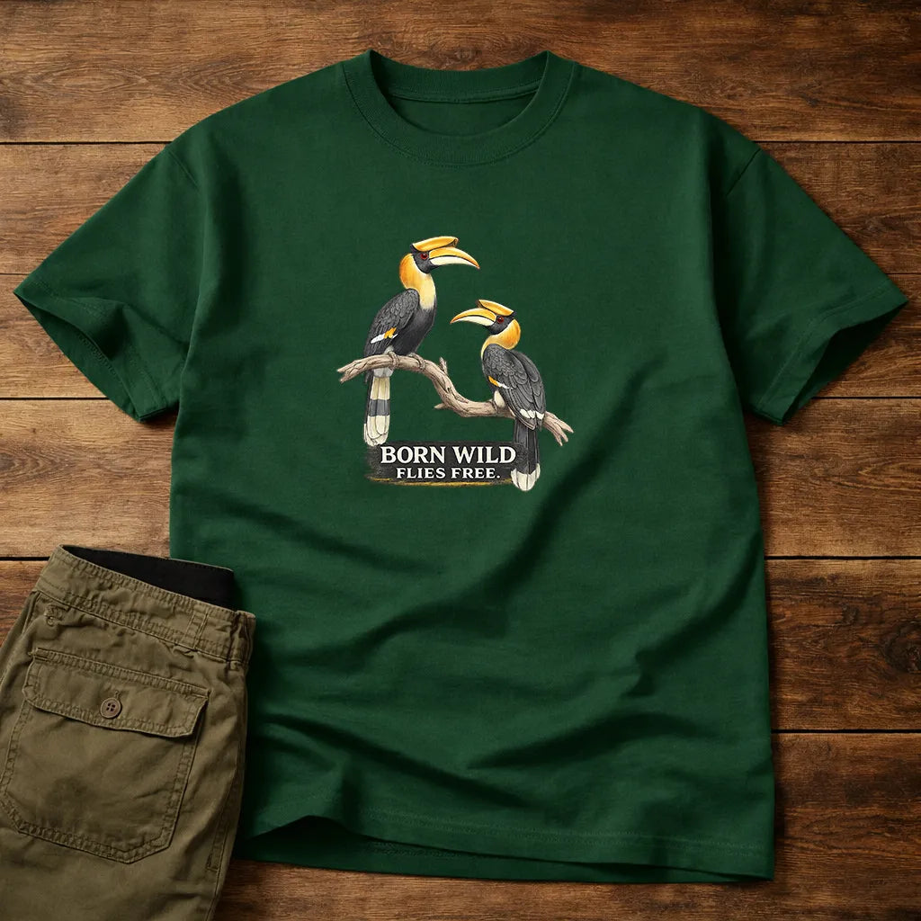 Born Wild Hornbill Oversized T-Shirt