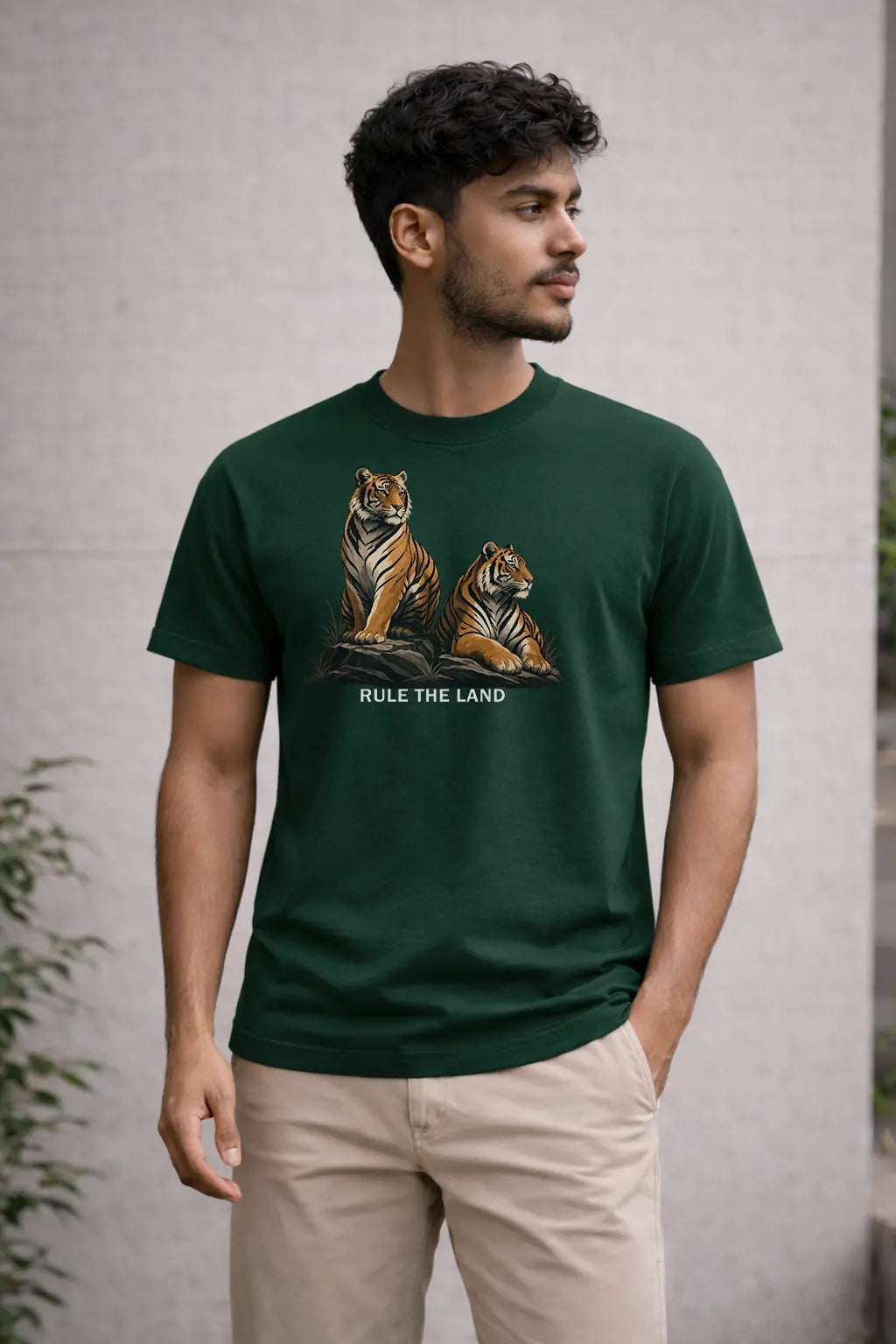 RULE THE LAND TIGER REGULAR FIT T-Shirt