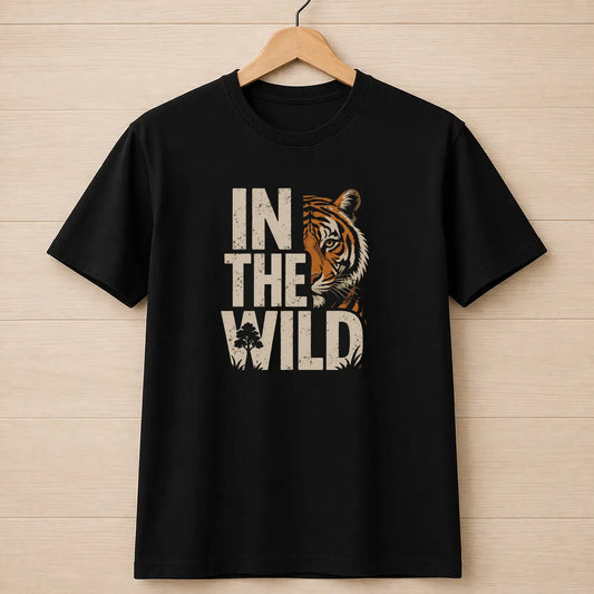 IN THE WILD TIGER Regular Fit T-Shirt