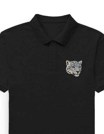 SNOW LEOPARD ELITE POLO EMBROIDERY
