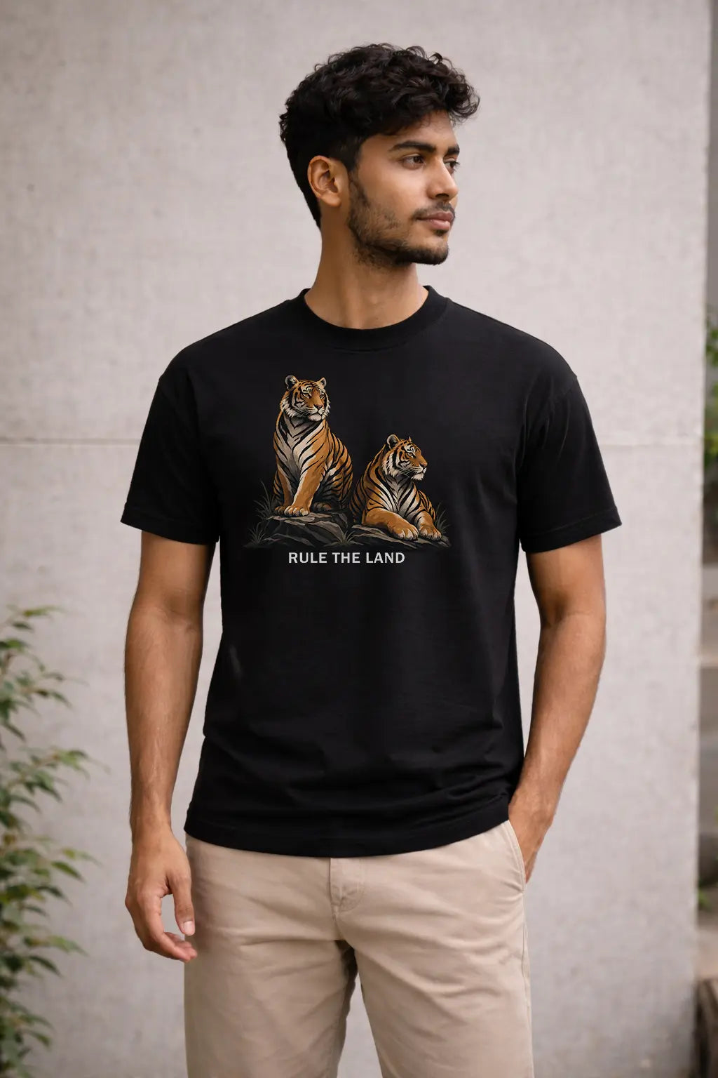 RULE THE LAND TIGER REGULAR FIT T-Shirt