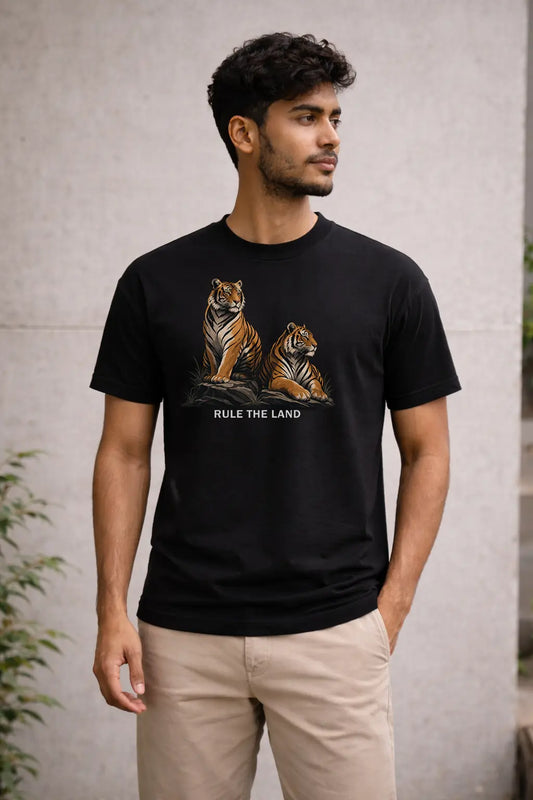 RULE THE LAND TIGER REGULAR FIT T-Shirt