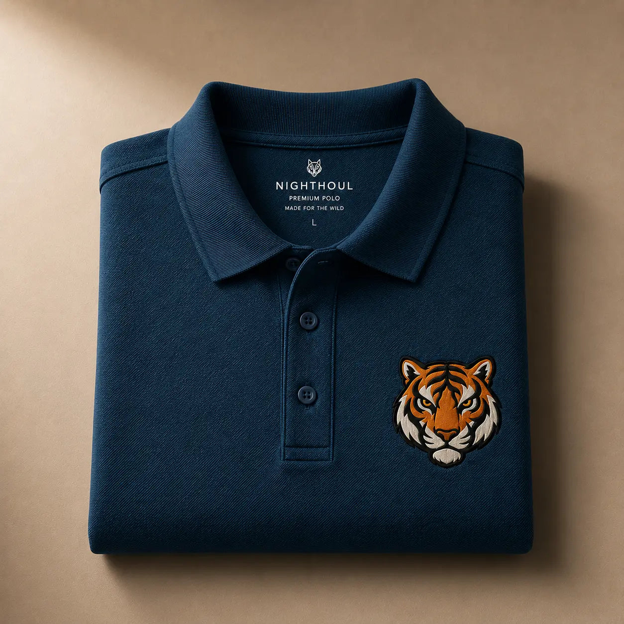 BENGAL TIGER ELITE POLO EMBROIDERY