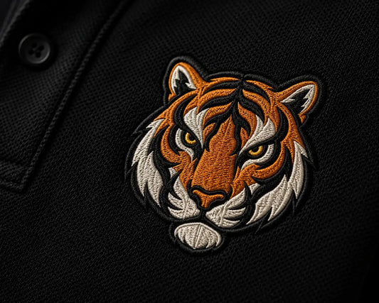 BENGAL TIGER ELITE POLO EMBROIDERY