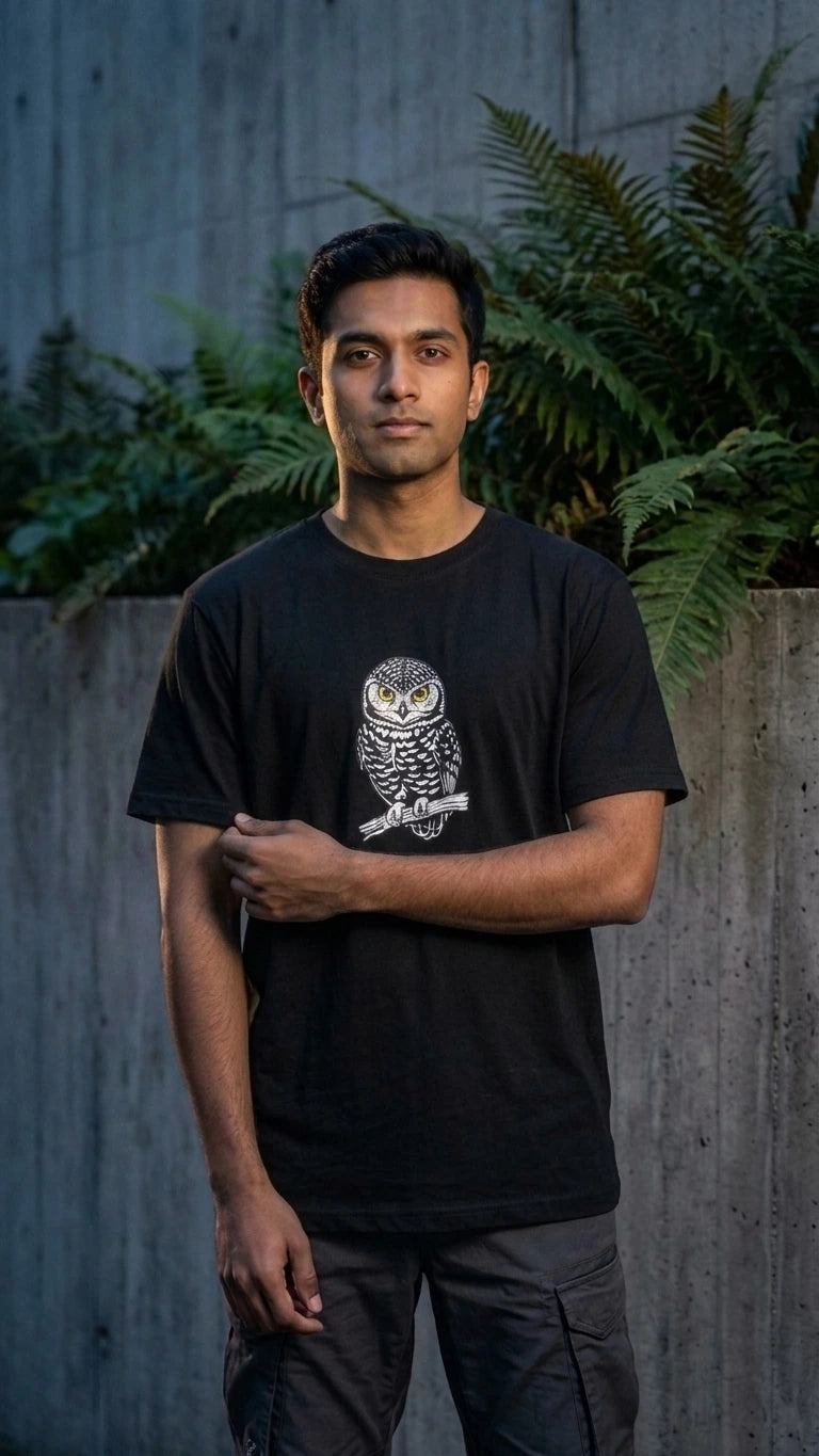 Indian Owlet Regular Fir T-Shirt