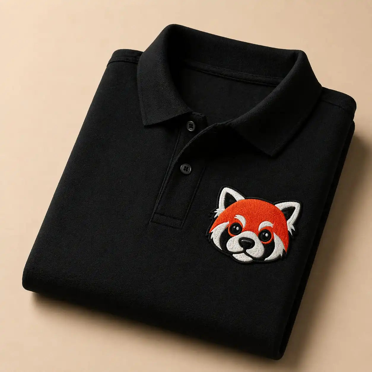 RED PANDA ELITE POLO EMBROIDERY TSHIRT