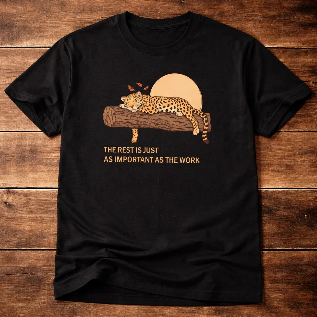 The Resting Leopard: Regular Fit