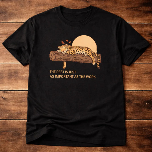 The Resting Leopard: Regular Fit