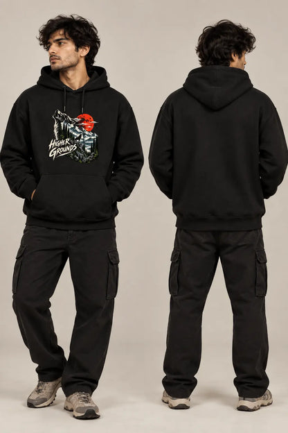 HIGHER GROUNDS WOLF | HEAVYWEIGHT UNISEX HOODIE