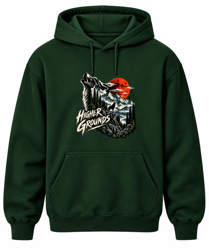 HIGHER GROUNDS WOLF | HEAVYWEIGHT UNISEX HOODIE