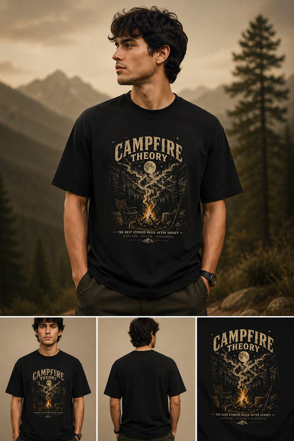 CAMPFIRE THEORY - THE SUNSET STORIES T-shirt