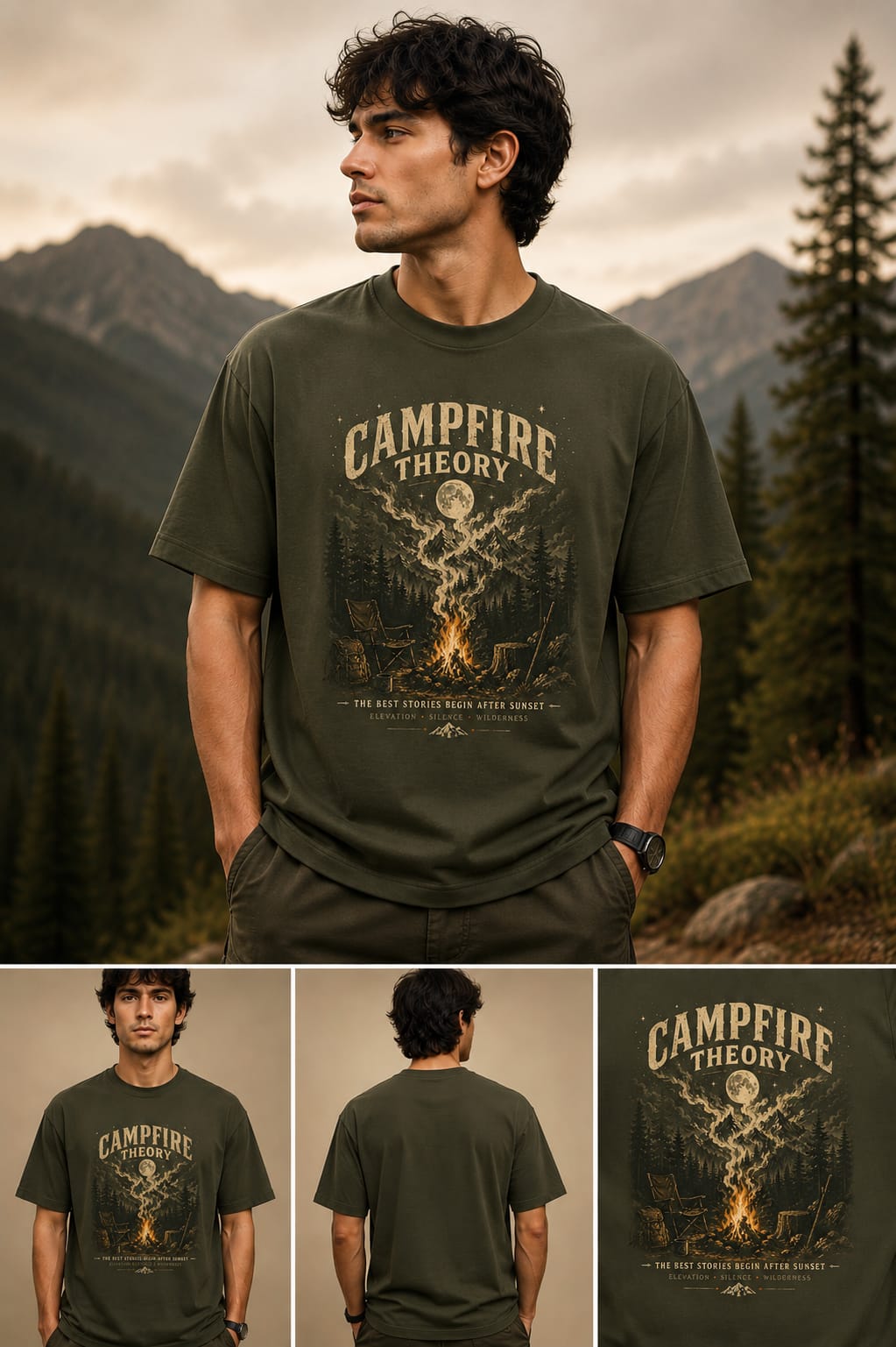CAMPFIRE THEORY - THE SUNSET STORIES T-shirt