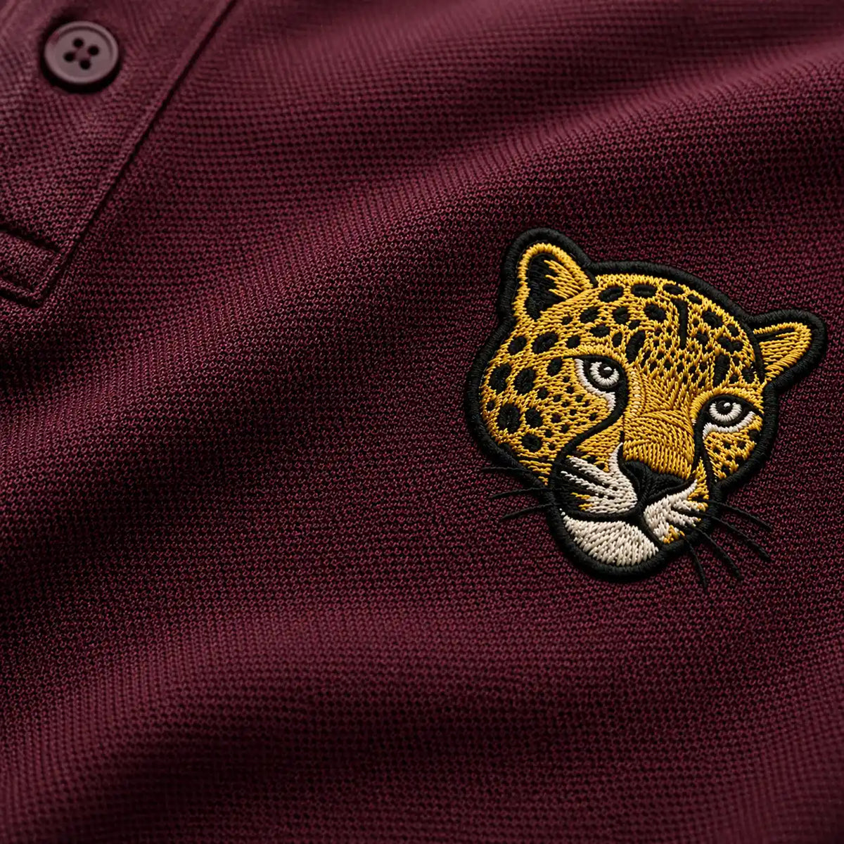 LEOPARD ELITE POLO EMBROIDERY