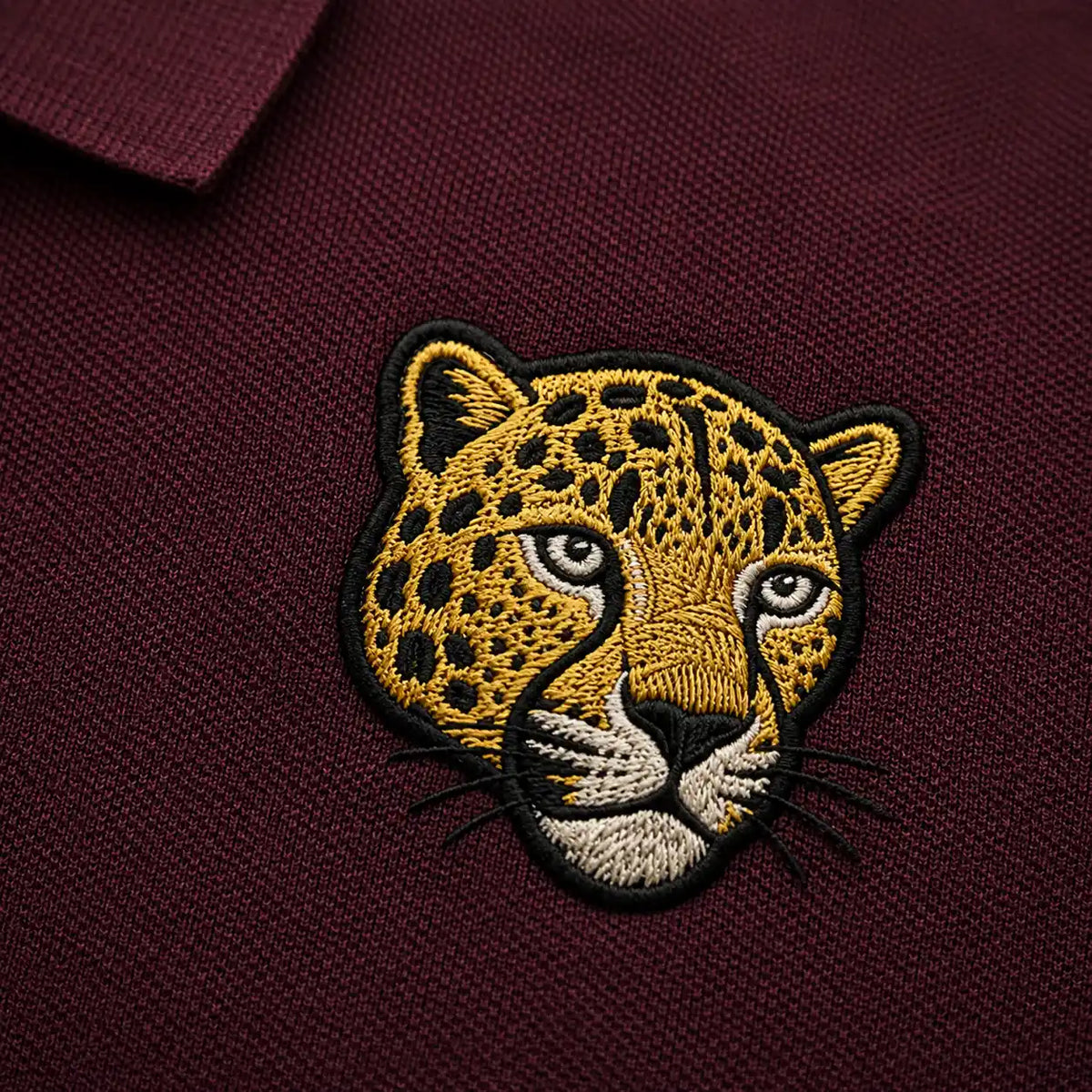 LEOPARD ELITE POLO EMBROIDERY