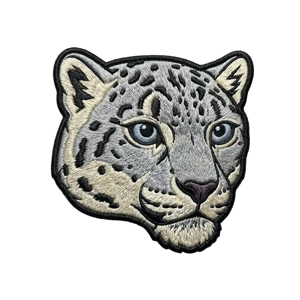 SNOW LEOPARD ELITE POLO EMBROIDERY