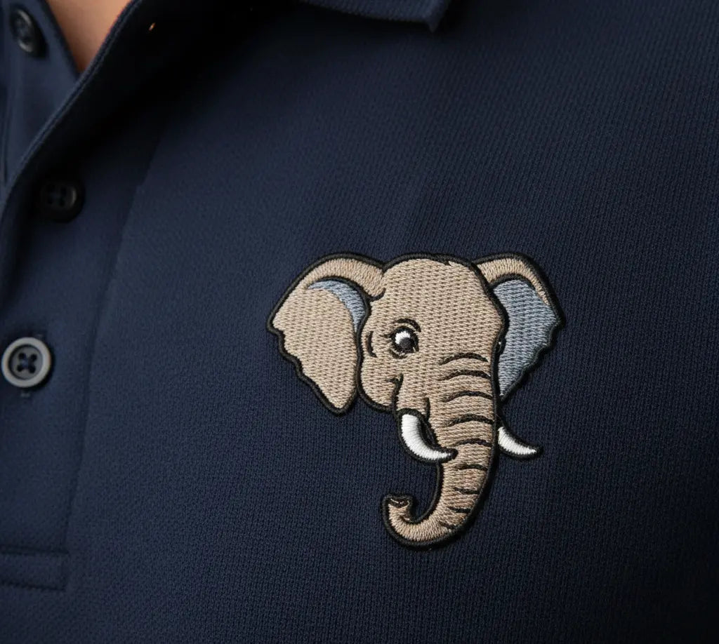 ELEPHANT ELITE POLO EMBROIDERY