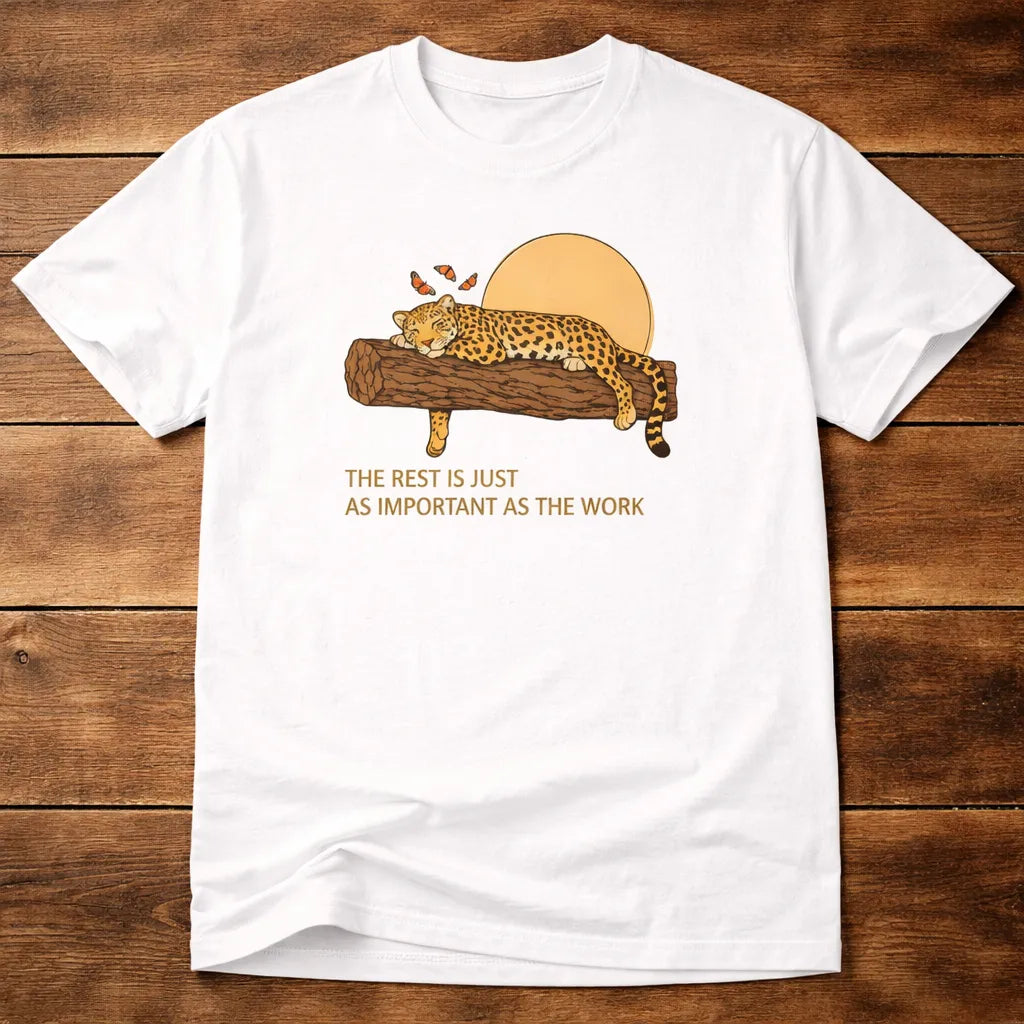 The Resting Leopard: Regular Fit