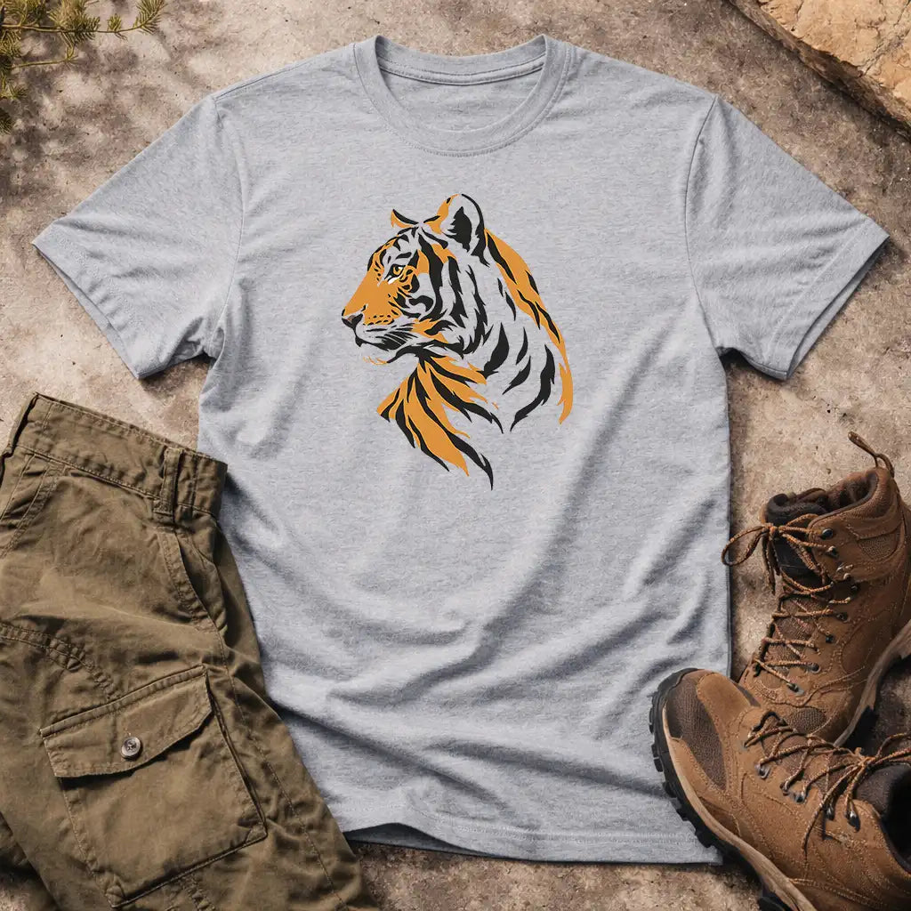 The Royal Bengal Portrait Regular Fit T-Shirt