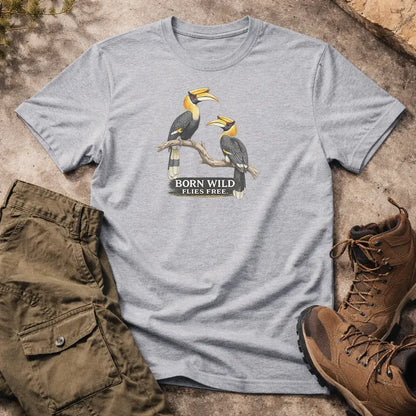Born Wild Hornbill Regular Fit T-Shirt