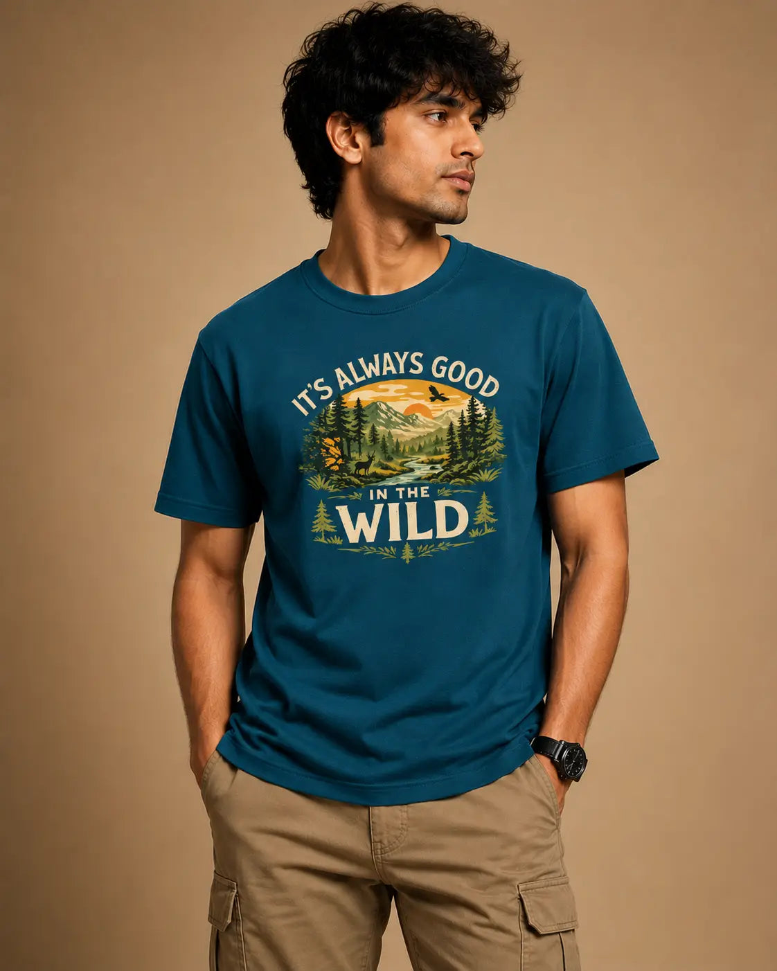 IT'S ALWAYS GOOD IN THE WILD | REGULAR FIT T-SHIRT