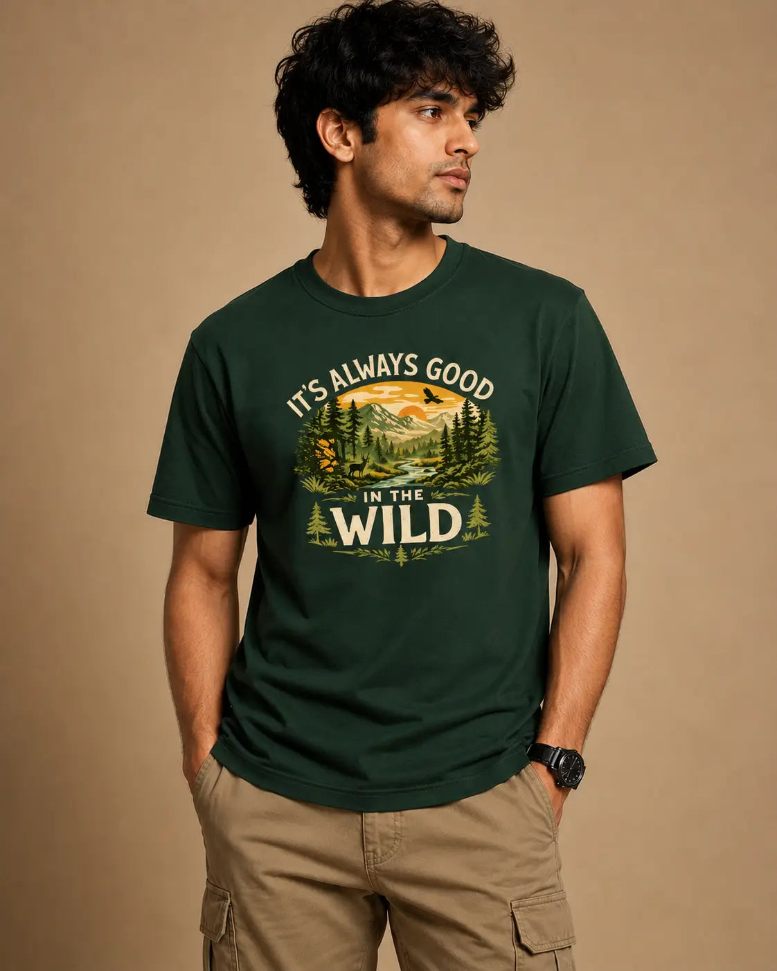 IT'S ALWAYS GOOD IN THE WILD | REGULAR FIT T-SHIRT