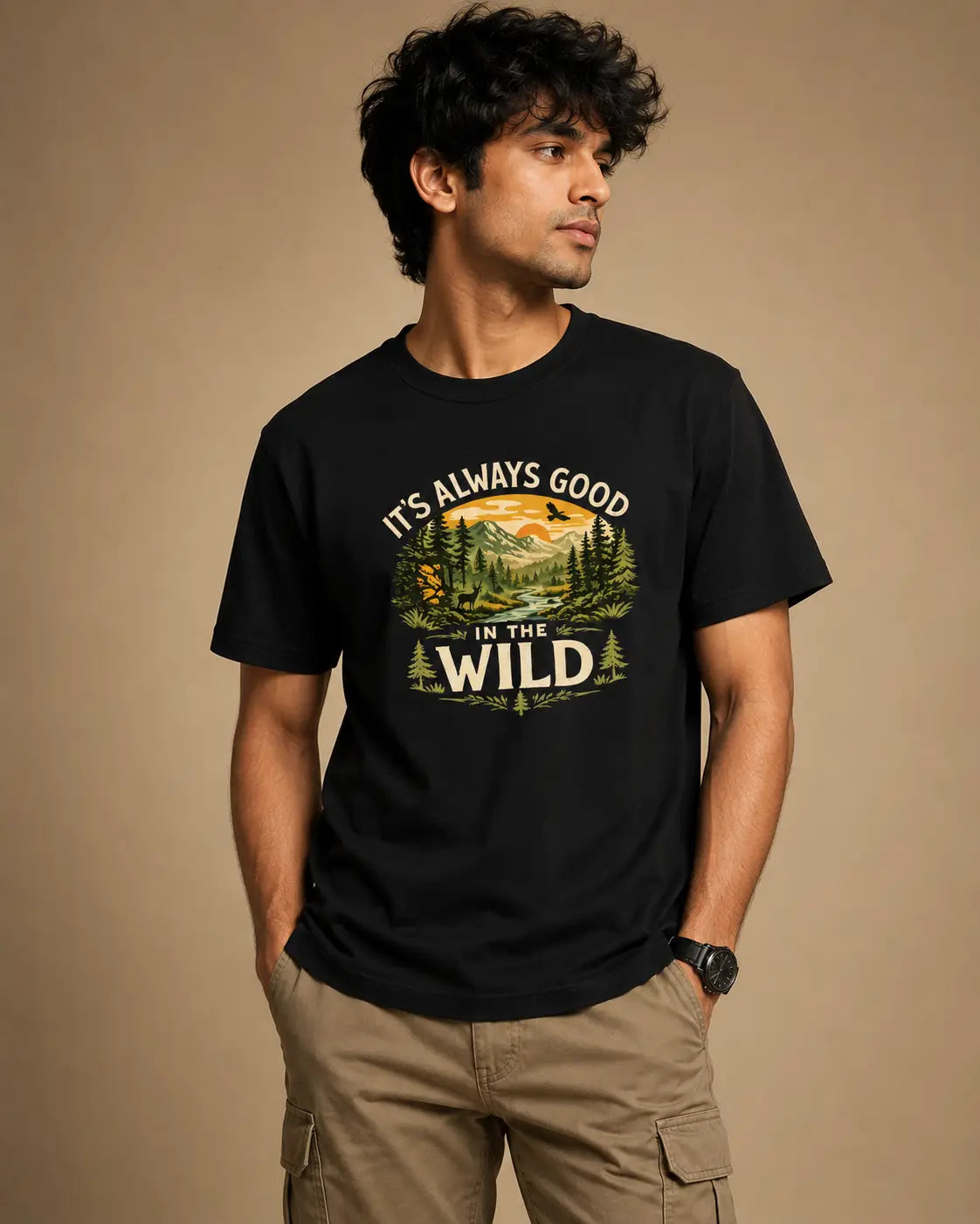 IT'S ALWAYS GOOD IN THE WILD | REGULAR FIT T-SHIRT