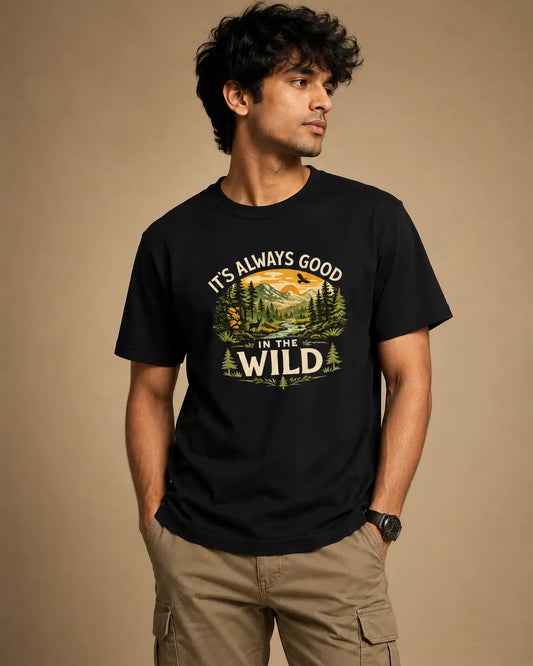 IT'S ALWAYS GOOD IN THE WILD | REGULAR FIT T-SHIRT