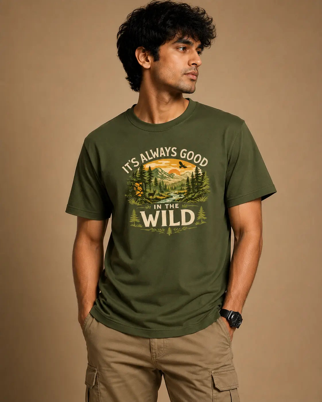 IT'S ALWAYS GOOD IN THE WILD | REGULAR FIT T-SHIRT