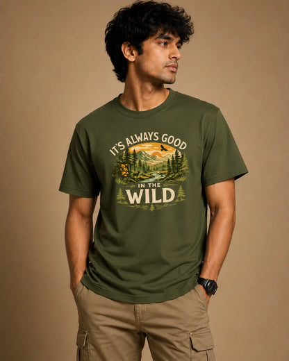 IT'S ALWAYS GOOD IN THE WILD | REGULAR FIT T-SHIRT