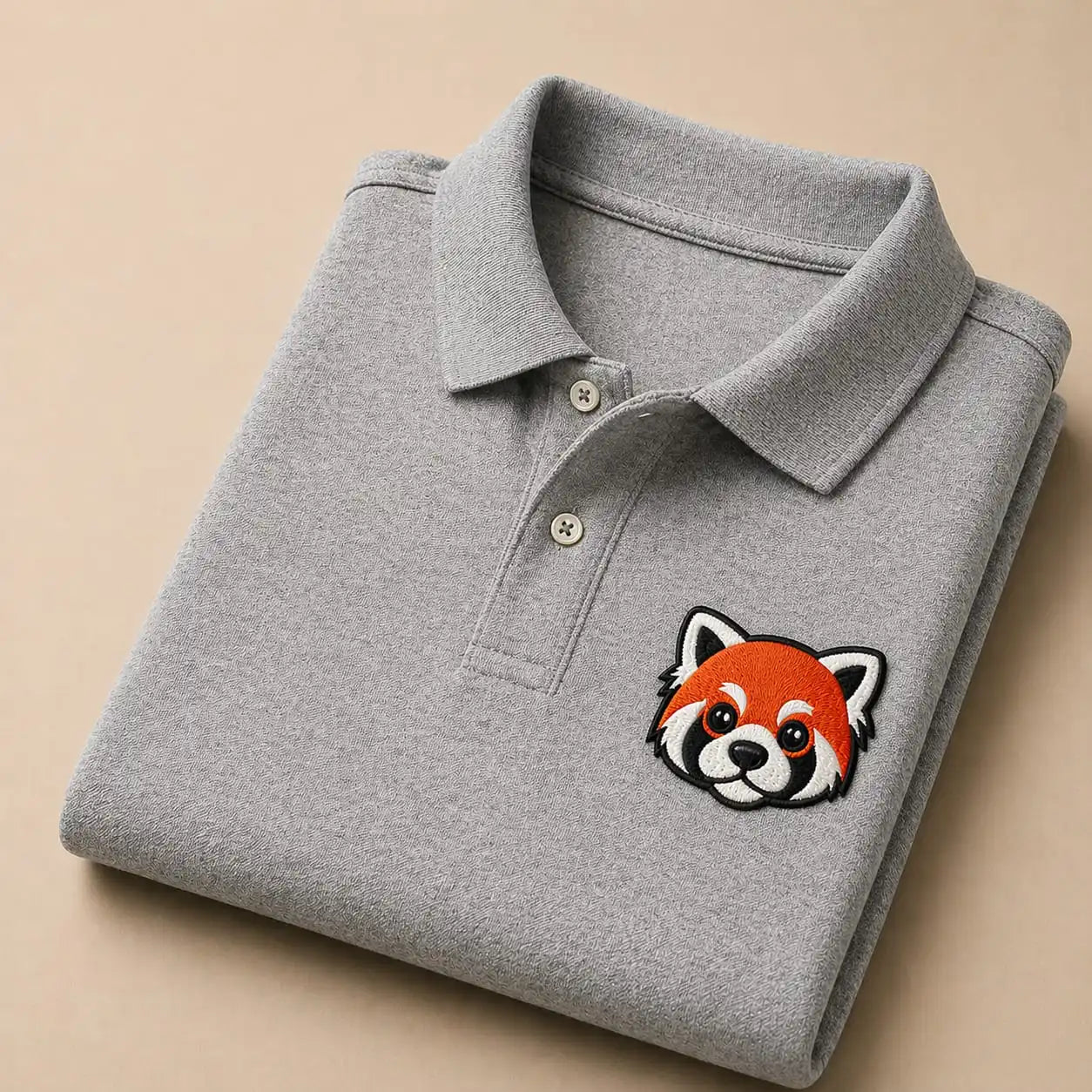 RED PANDA ELITE POLO EMBROIDERY TSHIRT