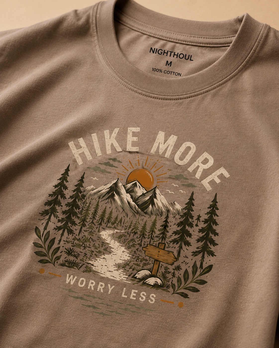 HIKE MORE REGULAR FIT TSHIRT