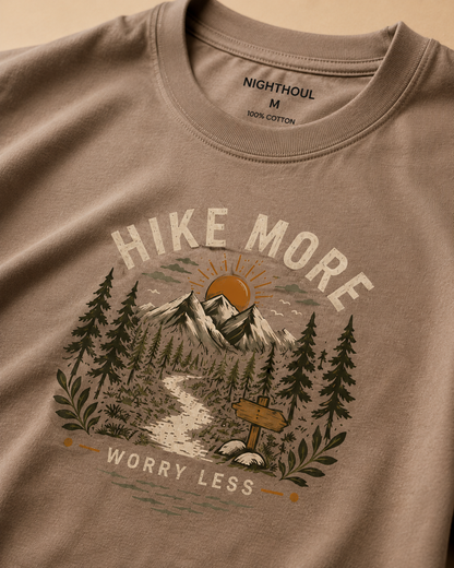 HIKE MORE REGULAR FIT TSHIRT