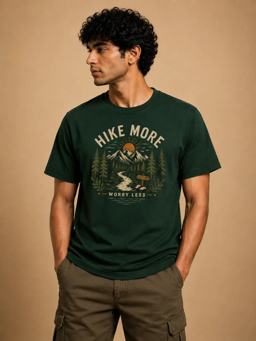 HIKE MORE REGULAR FIT TSHIRT