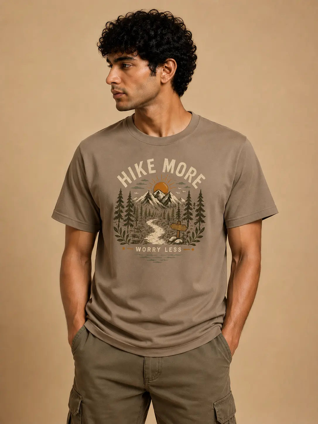 HIKE MORE REGULAR FIT TSHIRT