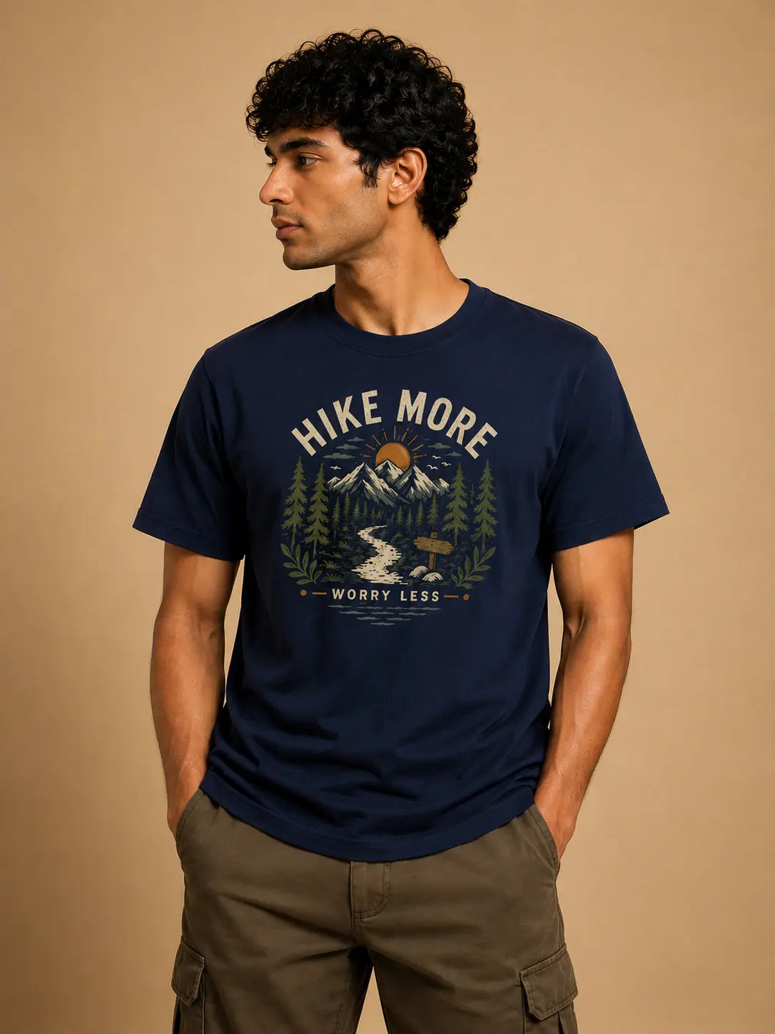 HIKE MORE REGULAR FIT TSHIRT