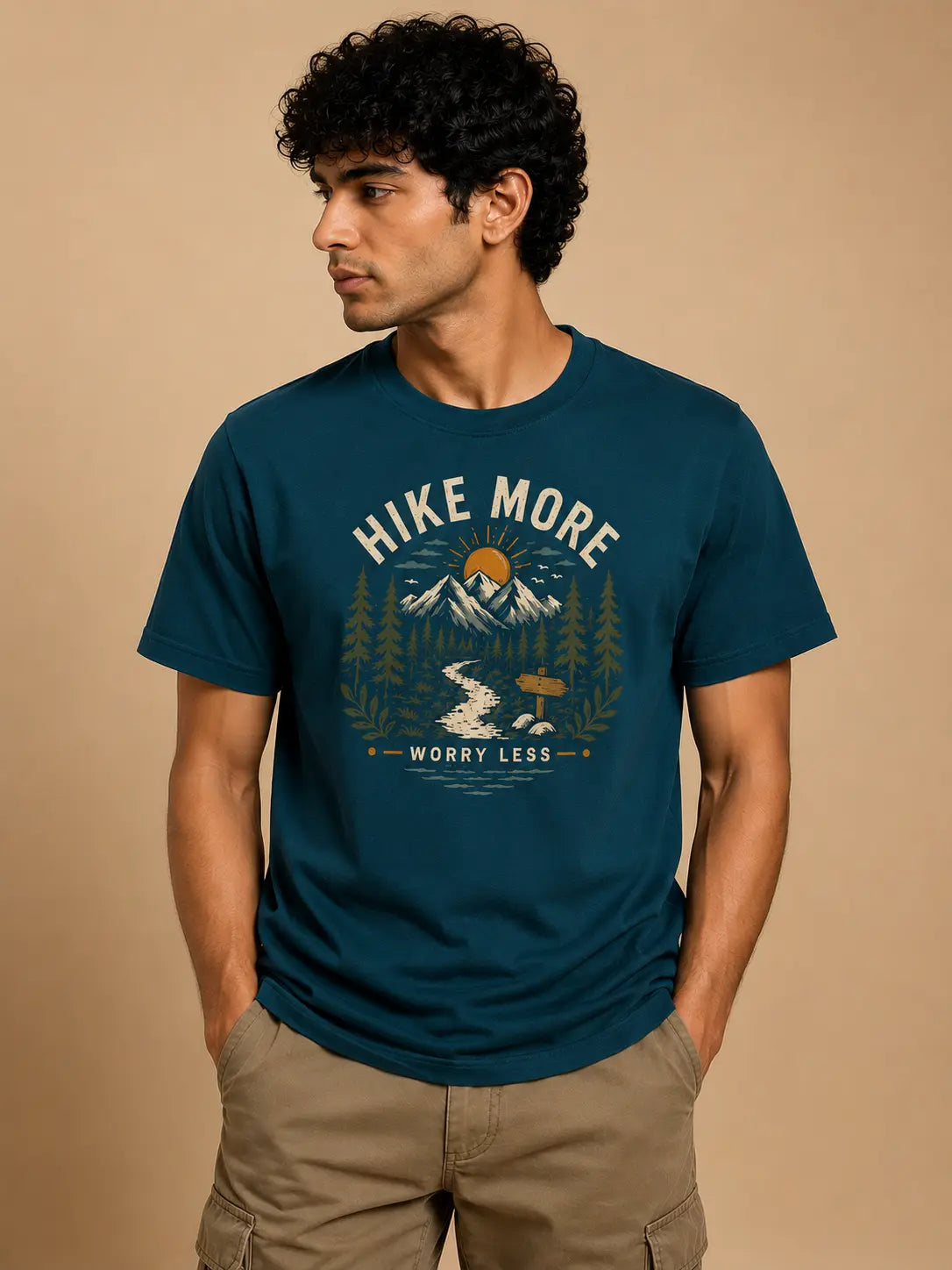 HIKE MORE REGULAR FIT TSHIRT
