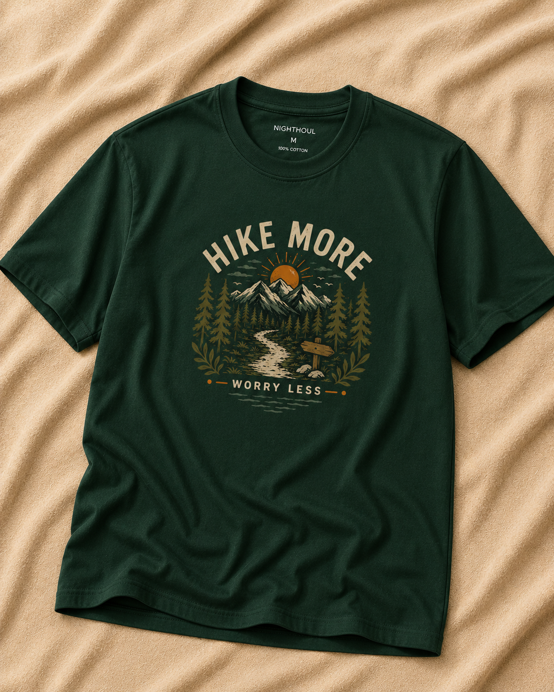 HIKE MORE REGULAR FIT TSHIRT