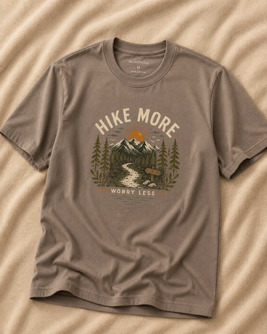 HIKE MORE REGULAR FIT TSHIRT