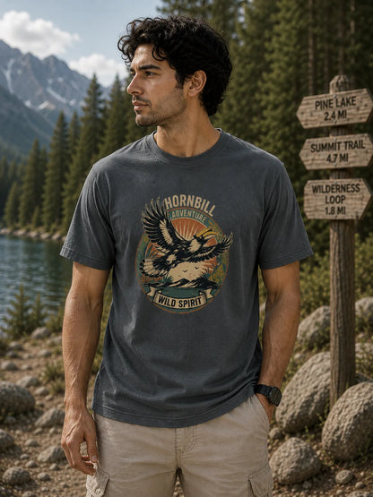 Wild Spirit Hornbill Regular Fit T-Shirt