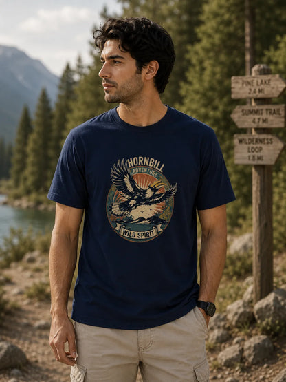 Wild Spirit Hornbill Regular Fit T-Shirt