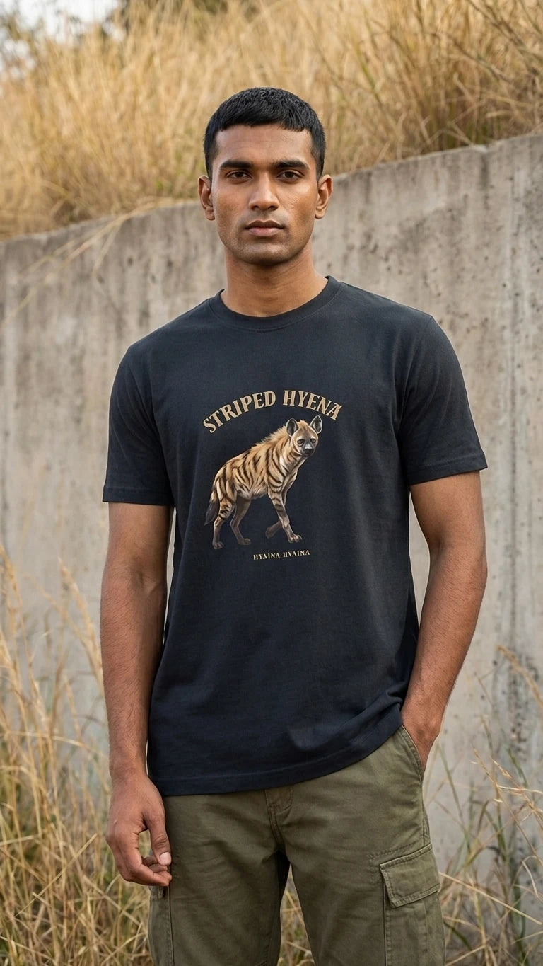 Striped Hyena: Regular Fit T shirt