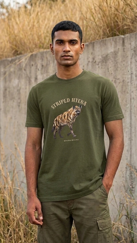 Striped Hyena: Regular Fit T shirt